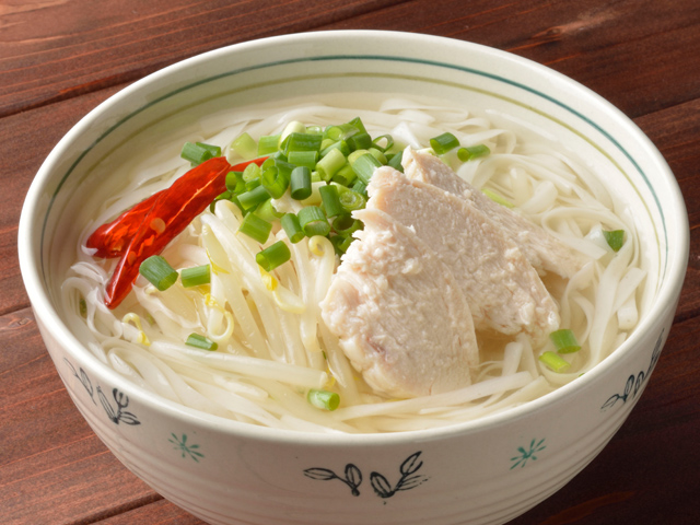 糖質0g麺の生姜香るアジアンチキンヌードル風