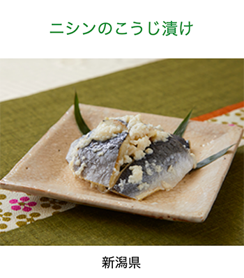 新潟県　にしんのこうじ漬け