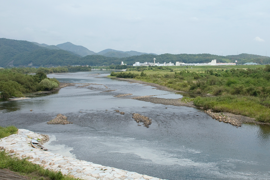 高梁川の伏流水(おいしい水)